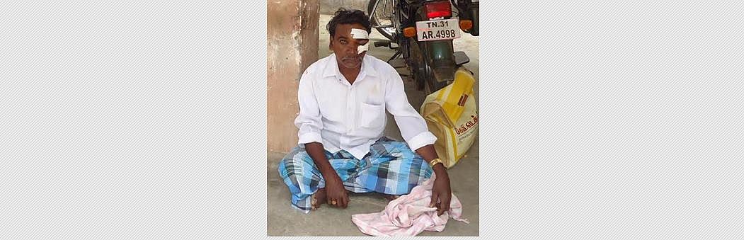 மணல் திருட்டை தடுத்த கிராம உதவியாளர் மீது தாக்குதல்!